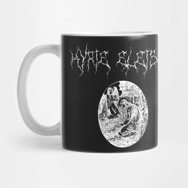 Black Metal Jesus Christ Kyrie Eleison by thecamphillips